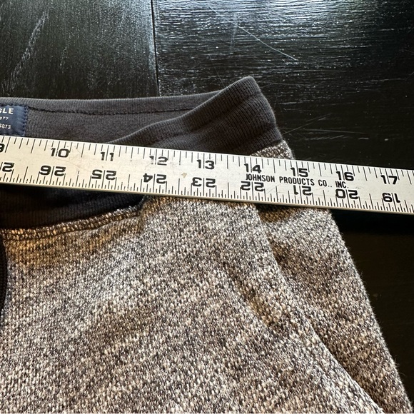 American Eagle Small Gray and Dark Gray Elastic Pants Workout Sweatpant Lounge - Picture 9 of 9